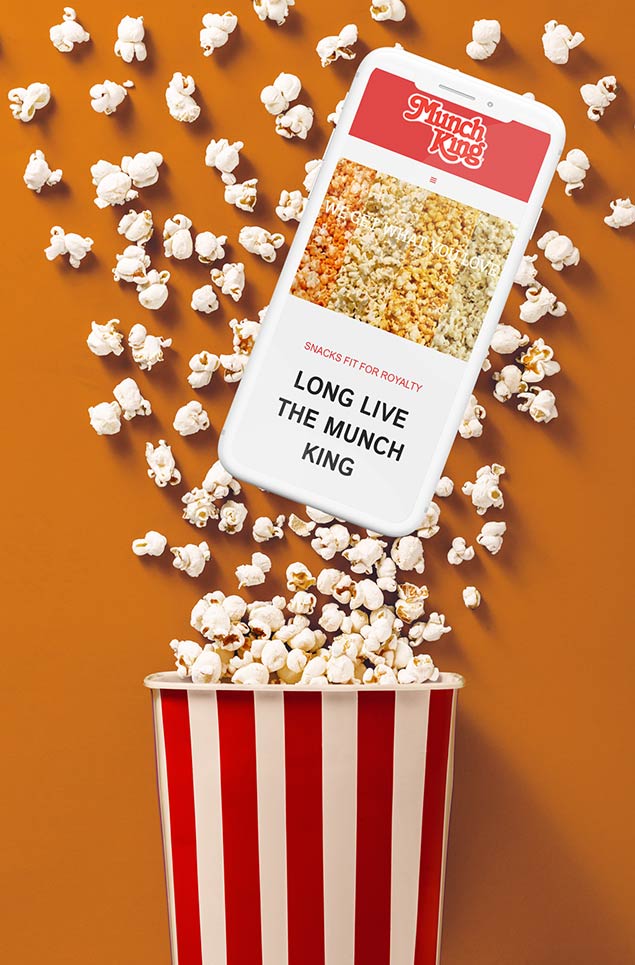 Popcorn and mobile