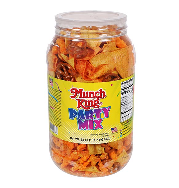 Party mix snacks